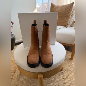 Staud Chelsea Brown Suede Boot - Sz. 6